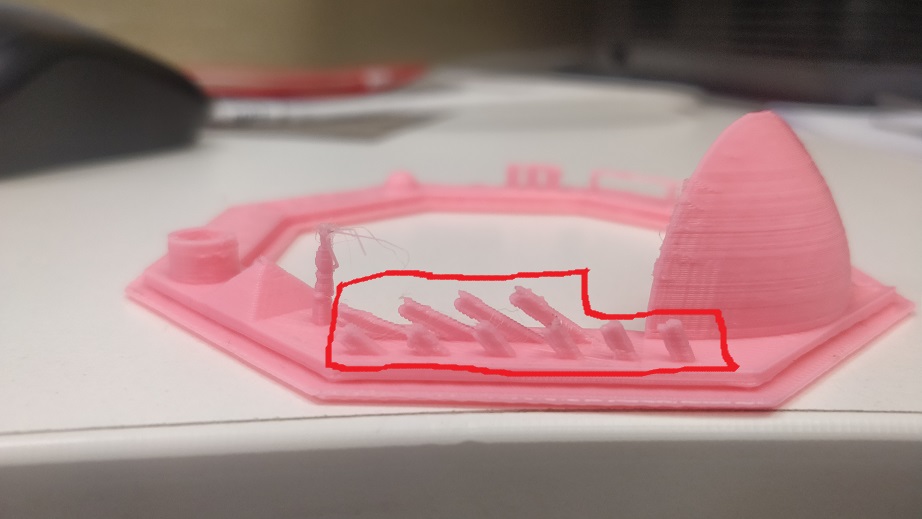 over hang-3D printer